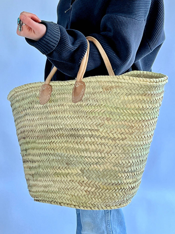 Short Handled French Market Basket | Medina