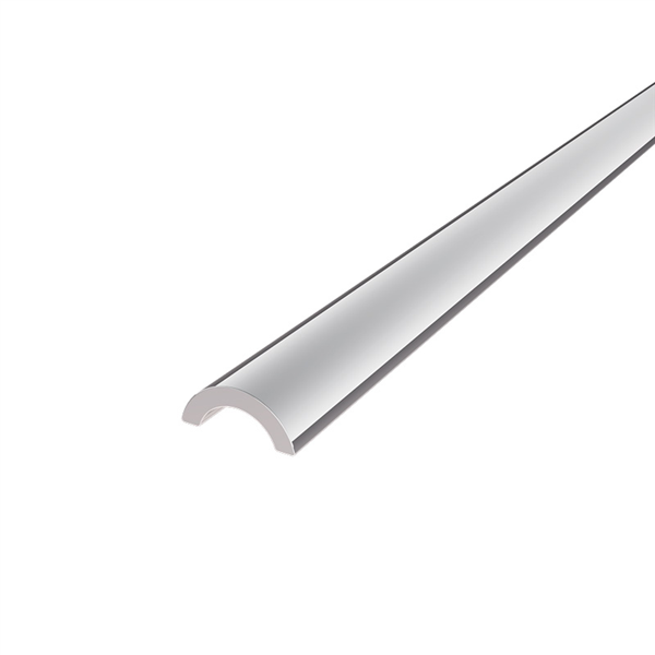Shower Screen Door Water Bar Floor Seal Antirust, Aluminium Chrome Strip - Image 3
