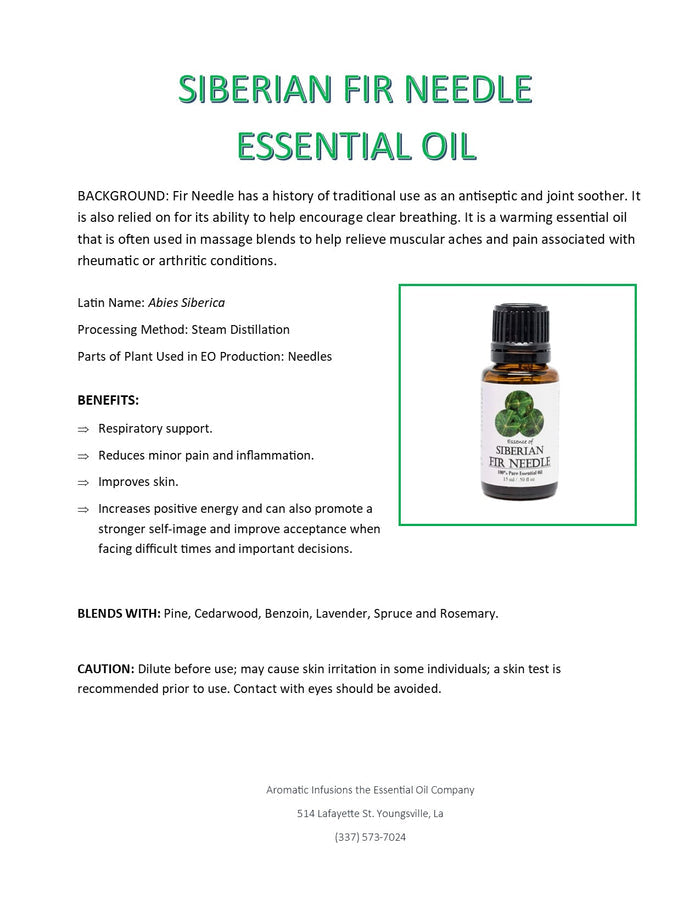 Siberian Fir Needle 15ml