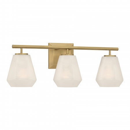 white vanity light, gold vanity light, brass vanity light, bathroom lighting, trendy lighting