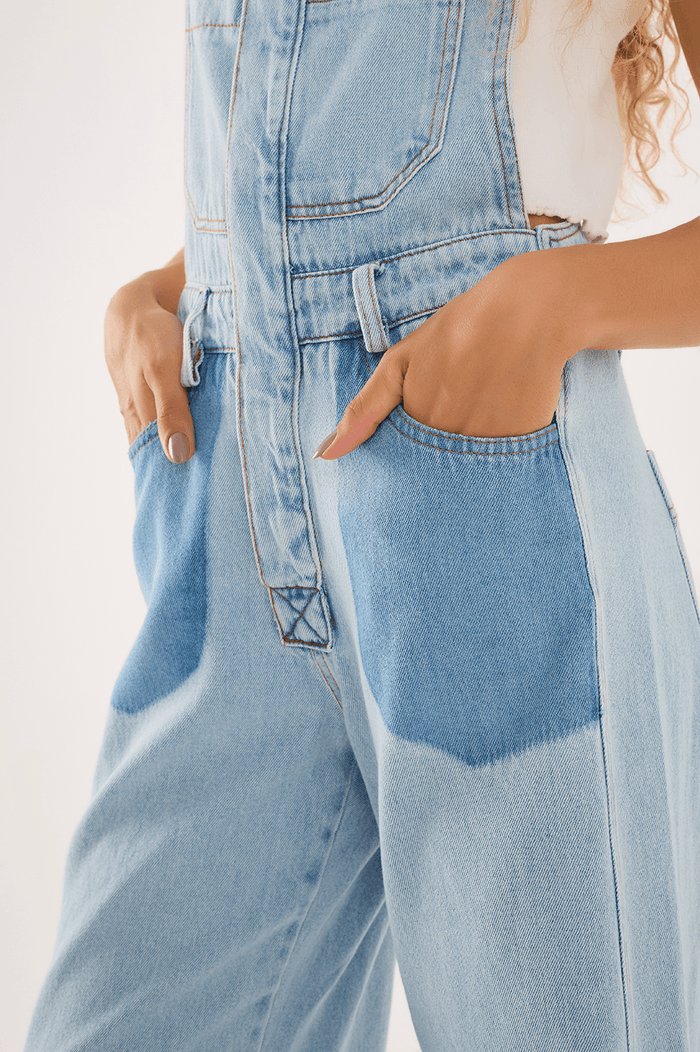 Signature-Detail Denim Overall_4