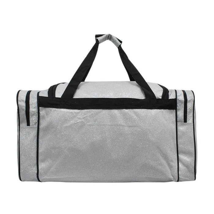 silver 20" glitter duffle bag, glitter duffle bag, 20-inch glitter bag, cheer glitter duffle bag, dance glitter duffle bag, gymnastics glitter duffle bag, competition glitter duffle, academy glitter duffle, afterschool glitter duffle, school glitter duffle, glitter team duffle bag, glitter cheer mom duffle, glitter dance mom duffle, gym mom glitter duffle, 20" glitter cheer bag, 20" glitter dance bag, 20" gym glitter bag, competition 20" glitter duffle, academy 20" glitter bag, afterschool glitt