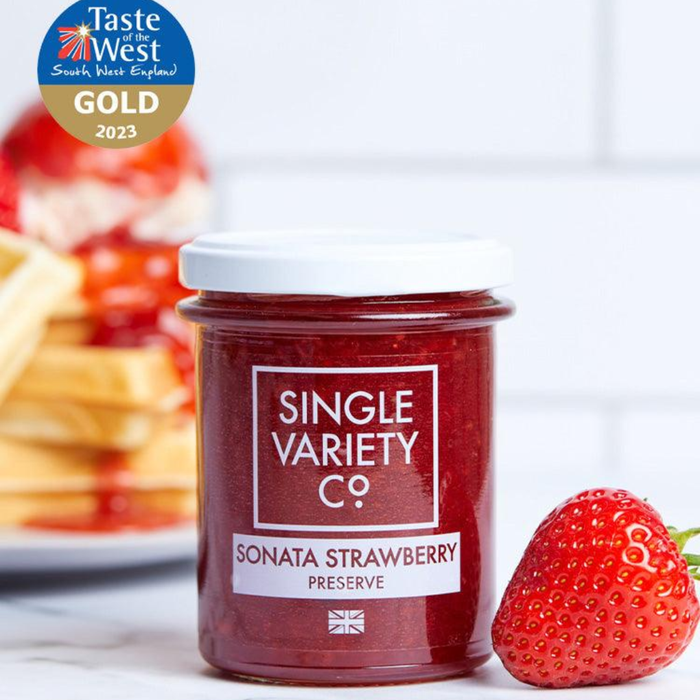 Single Variety Co Sonata Strawberry Preserve 220g