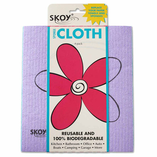 Skoy Cloth 4 pack assorted colours