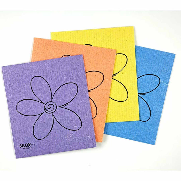Skoy Cloth 4 pack assorted colours