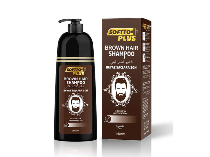 Softto Plus Brown Hair Shampoo 350ml 1