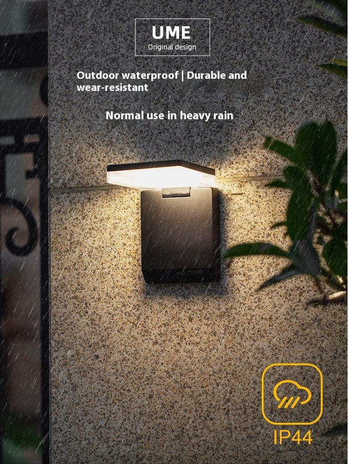 Solar Wall Lamp Outdoor Waterproof  Foldable