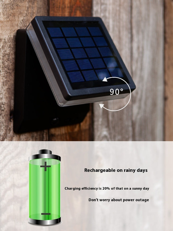 Solar Wall Lamp Outdoor Waterproof  Foldable