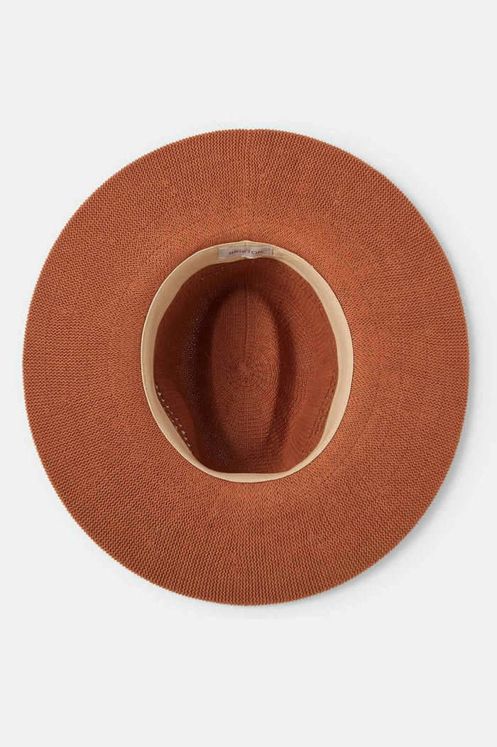 Women's Sophia Knit Packable Hat in the color Caramel - Additional Laydown image