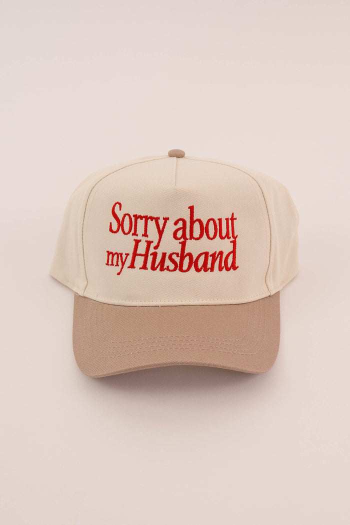 Sorry about my Husband Cap