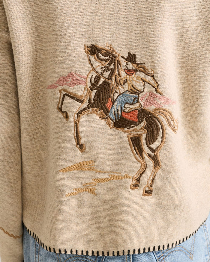 Souvenir Cardigan by Pendleton in Natural