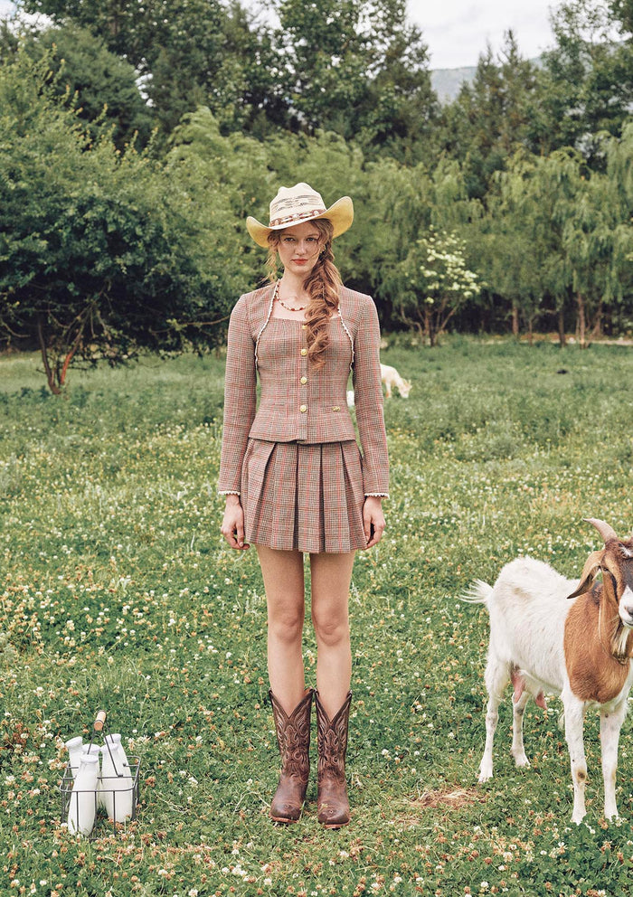 St. Paul Pastoral Houndstooth Jacket