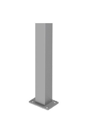 Stainless Steel 50 x 50mm heavy duty pool fence posts - 2mm wall thickness - - Image 1