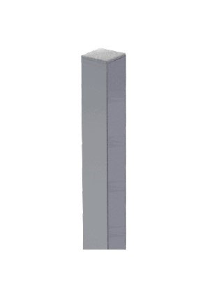 Stainless Steel 50 x 50mm heavy duty pool fence posts - 2mm wall thickness - - Image 3