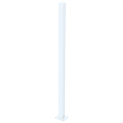 Stainless Steel 50 x 50mm heavy duty pool fence posts - 2mm wall thickness - - Image 5