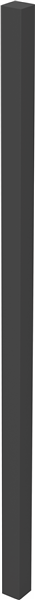 Stainless Steel 50 x 50mm heavy duty pool fence posts - 2mm wall thickness - - Image 7
