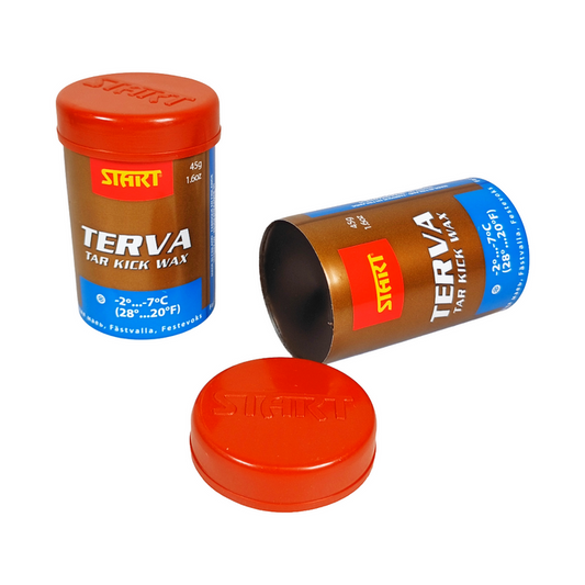 A product picture of the Start Terva (Tar) Five Blue Kickwax (-2C/-7C) | 45g