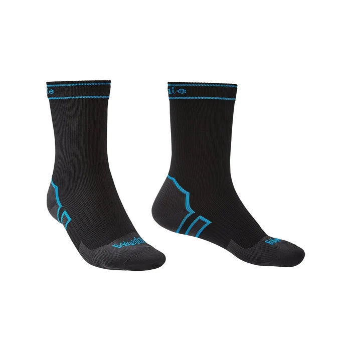 גרביים אטומות למים Bridgedale Storm MidWeight Boot שחור/אפור