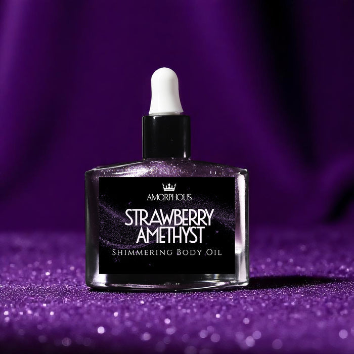 Strawberry Amethyst Shimmering Body Oil