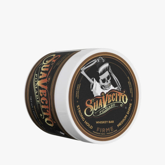 SUAVECITO WHISKEY BAR FIRME (STRONG) HOLD POMADE 113G (4oz)