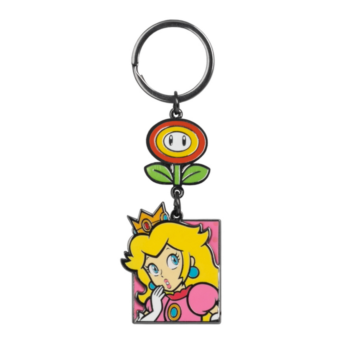 SUPER NINTENDO WORLD Peach Keychain