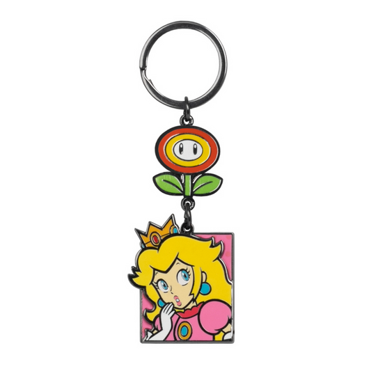 SUPER NINTENDO WORLD Peach Keychain