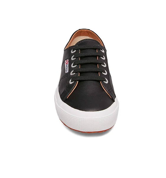 Superga Low - Black Leather