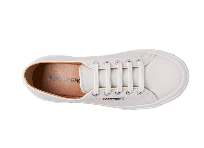Superga Low - White Leather