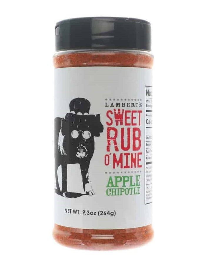 Sweet Rub O' Mine 'Apple Chipotle 'BBQ Rub -264g (9.3oz) - CLEARANCE