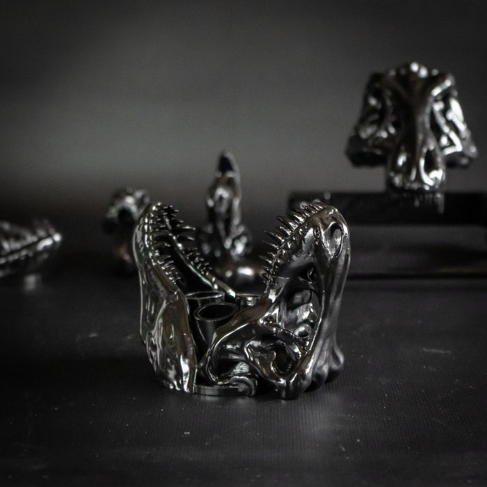 Dinosaur-T-Rex-Toothbrush-Holder-Bathroom-Accessories-3d-printed-