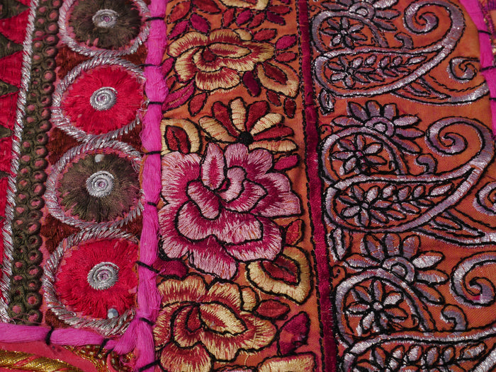 Table runner - wall tapestry boho style Indian wall hanging colorful table runner