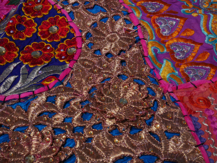 Table runner - wall tapestry boho style Indian wall hanging colorful table runner