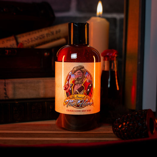 The Hero - Body Wash - Warm Tobacco, Light Cologne, Mystical Amber