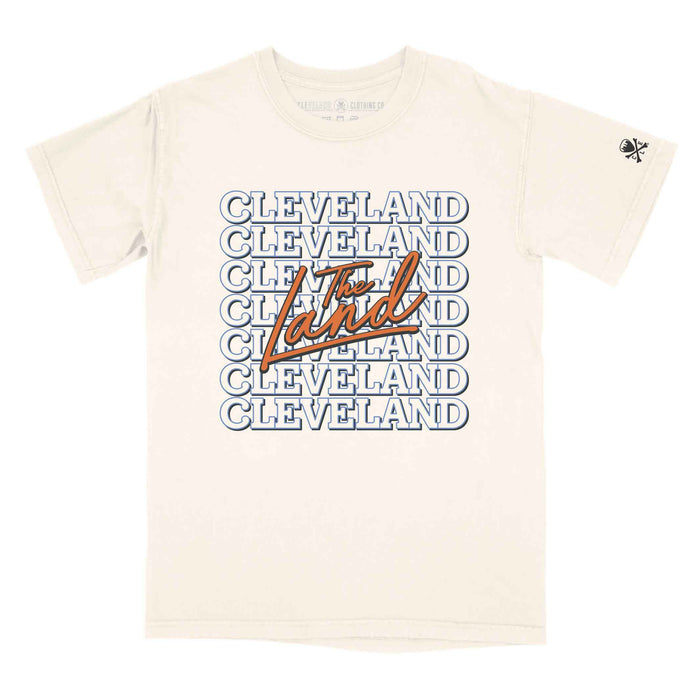 The Land Cleveland Repeat - Old School - Mens/Unisex Crew T-Shirt