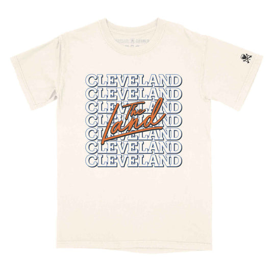 The Land Cleveland Repeat - Old School - Mens/Unisex Crew T-Shirt