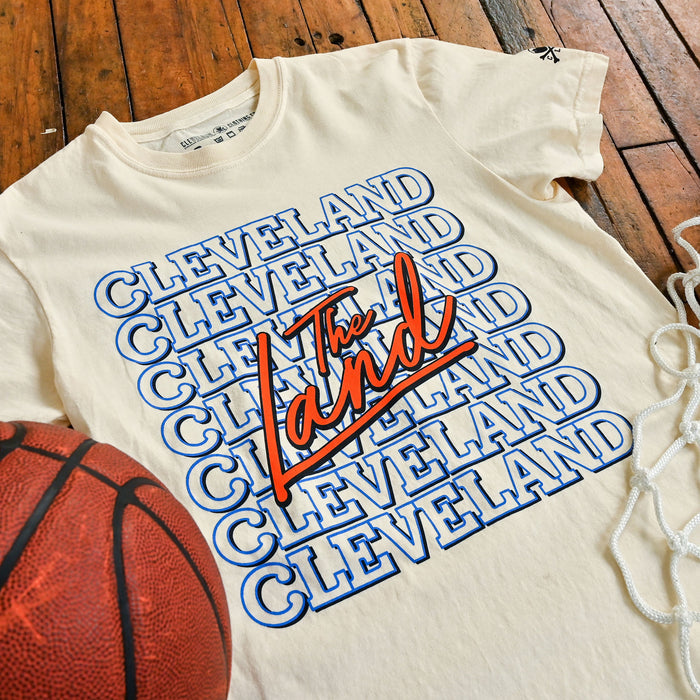 The Land Cleveland Repeat - Old School - Mens/Unisex Crew T-Shirt