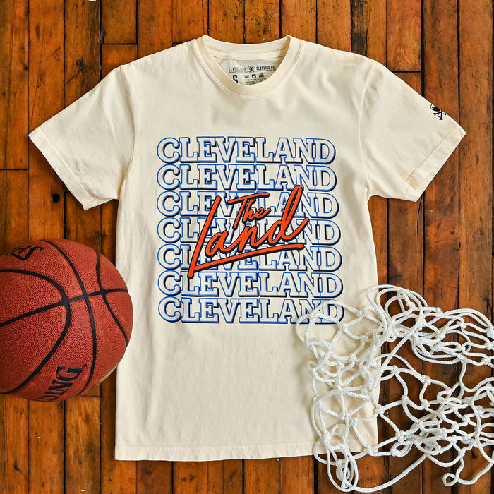 The Land Cleveland Repeat - Old School - Mens/Unisex Crew T-Shirt
