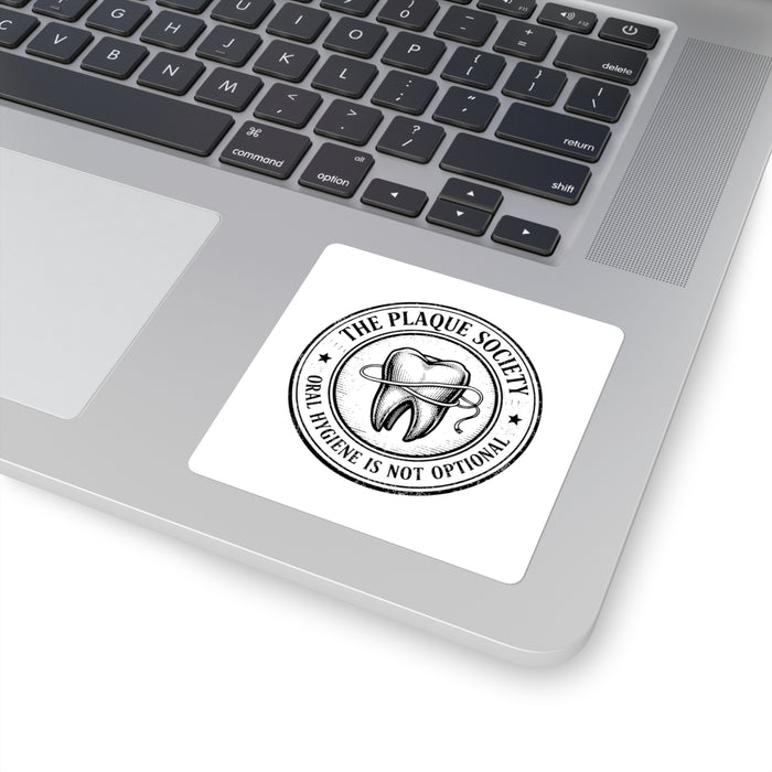 THE PLAQUE SOCIETY — Signature sticker