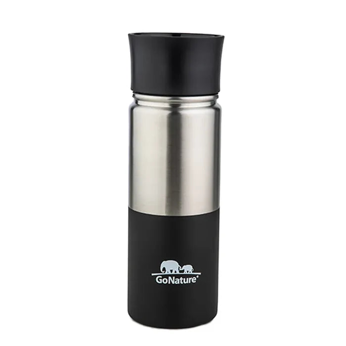 תרמוס GoNature THERMOBLOCK 500ML מנירוסטה, שומר חום/קור, אקולוגי