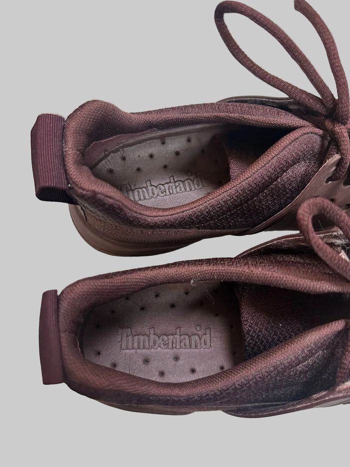 Timberland Women's Burgundy Running Shoes/Trainers UK 4.5 (USED)