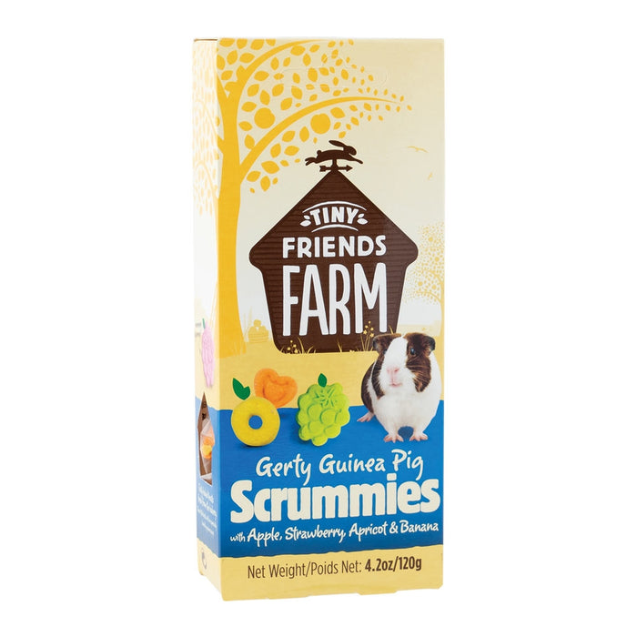 Tiny Friends Farm Gerty Guinea Pig Scrummies 120G | Poundstretcher  280763