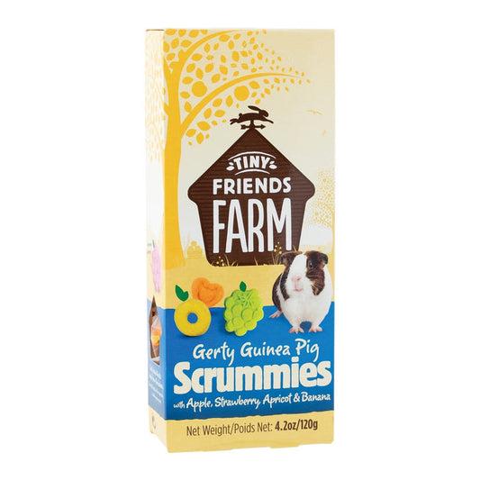 Tiny Friends Farm Gerty Guinea Pig Scrummies 120G | Poundstretcher  280763
