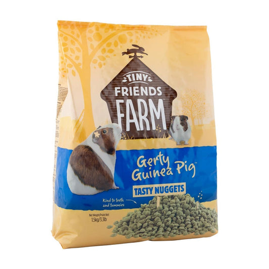 Tiny Friends Farm Gerty Guinea Pig Tasty Nuggets 1.5Kg | Poundstretcher  272185