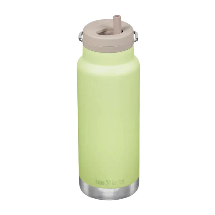 Klean Kanteen TKWide Twist: פלדת אל חלד ממוחזרת, שומר על הסביבה ועל המשקה קר.