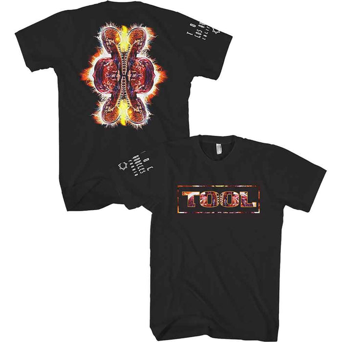TOOL - PARABOLA LOGO - T-Shirt Black (Back & Sleeve Print)
