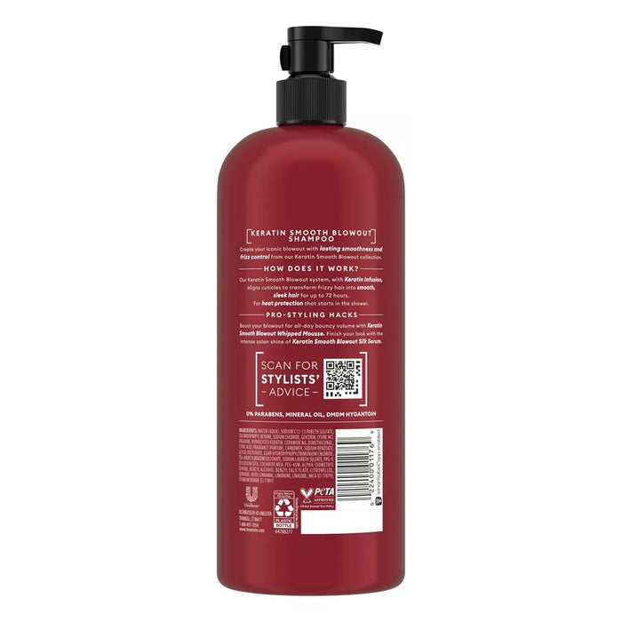 TRESemmé Keratin Smooth Shampoo For Frizzy Hair – 28 oz – 6 Pack