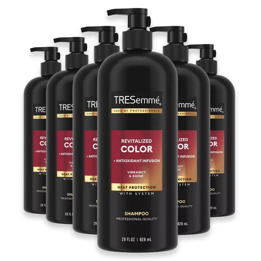TRESemmé Vibrance & Shine Color Revitalize Shampoo – 28 oz – 6 Pack