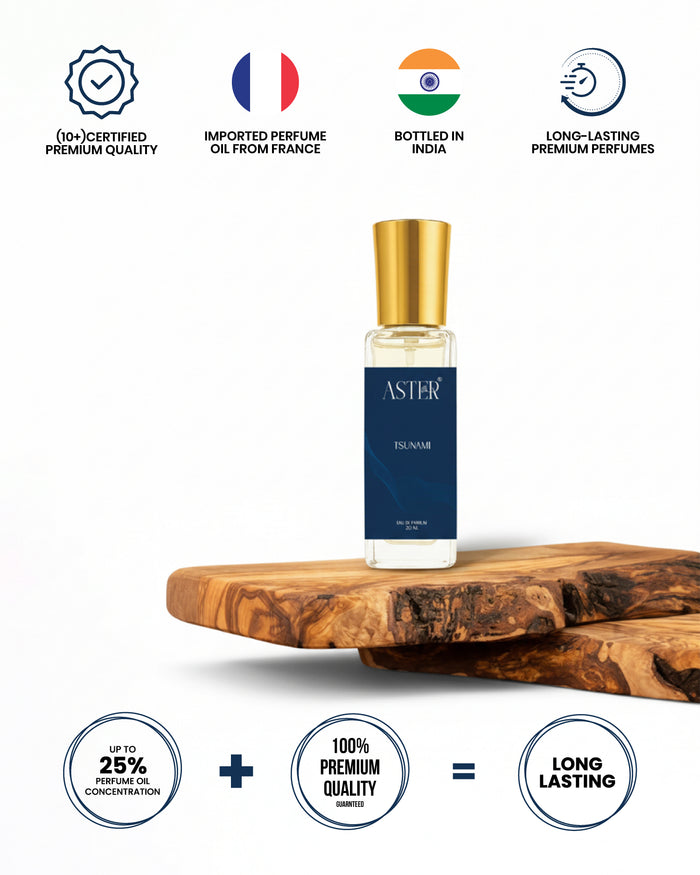 Tsunami EDP for Men 20ml fragrance bottle
