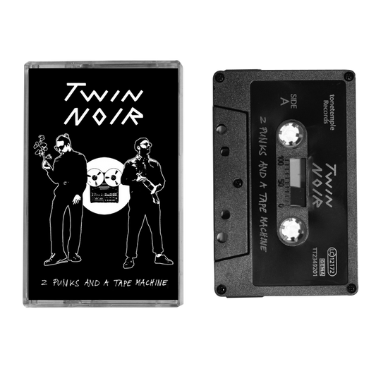 TWIN NOIR - 2 Punks And A Tape Machine MC (Schwarzes Tape)