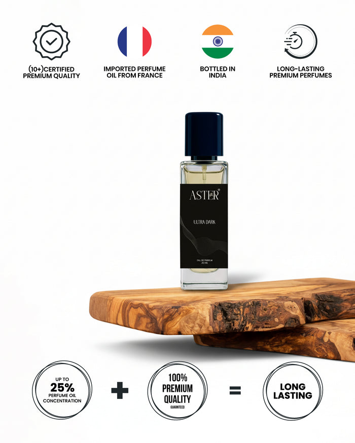 Ultra Dark EDP for Men 20ml spray bottle
